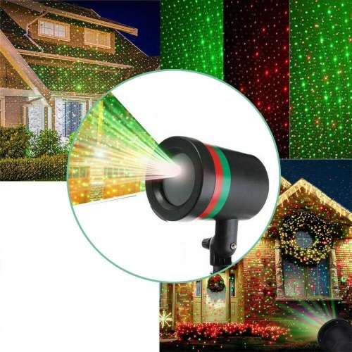 Laser Stage Disco Party Holographic Light Projector, Landscape Garden Outdoor. Collections allowed