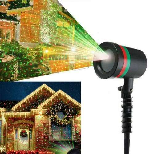 Laser Stage Disco Party Holographic Light Projector, Landscape Garden Outdoor. Collections allowed