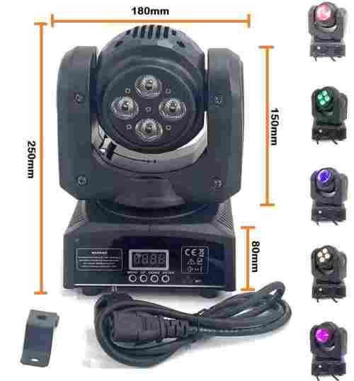 Professional Double Faced Disco Moving Head DMX512 Stage, DJ Party Light. Collections Are Allowed.
