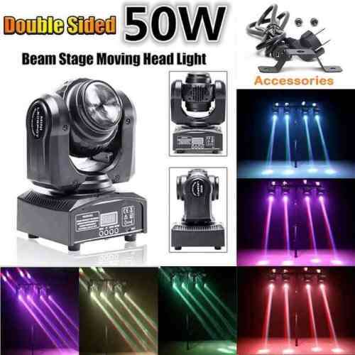 Professional Double Faced Disco Moving Head DMX512 Stage, DJ Party Light. Collections Are Allowed.