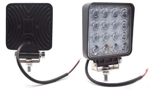 48W 4D LED Auto Work Spot Lights: 4D Optical Lens  9~32V DC. Collections are allowed.
