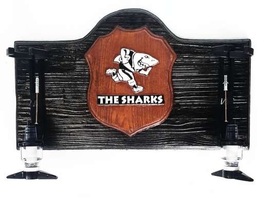 Sharks Rugby Liquor Dispensers with 2 Sets of Optics. Brand New Products. Collections Are Allowed.