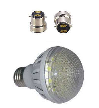 LED Light Bulbs: Clear Cover 3W 220V AC. Only B22 Available. Premium Product. Collections Allowed.