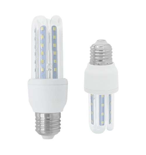 Glass Covered Corn U-Shape Eenergy Saver LED Light Bulbs 220V In E27 and B22. Collections allowed