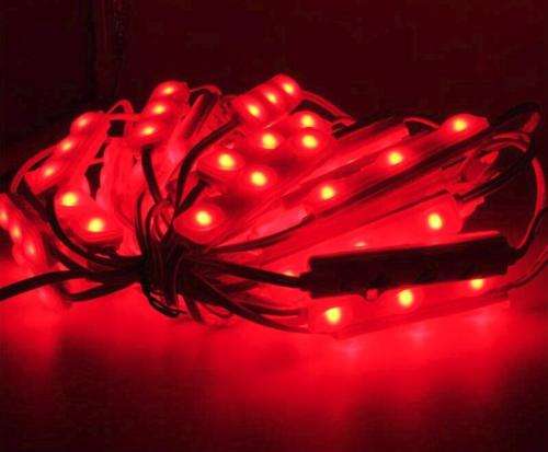 LED Light Modules: Waterproof Triple SMD5050 in RED Colour. Collections are allowed.