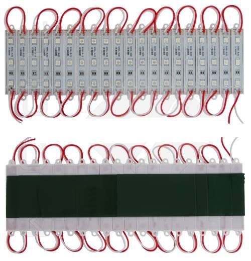 LED Light Modules: Waterproof Triple SMD5050 in RED Colour. Collections are allowed.