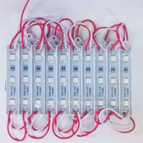 LED Light Modules: Waterproof Triple SMD5050 in RED Colour. Collections are allowed.