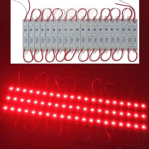 LED Light Modules: Waterproof Triple SMD5050 in RED Colour. Collections are allowed.