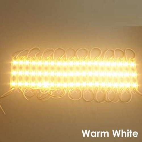 LED Light Modules: Waterproof Triple SMD5050 in Warm White. Collections are allowed.