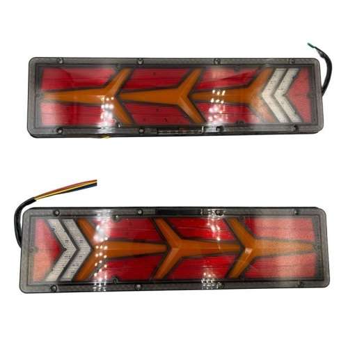 Full Complete Set of Two 24V LED Truck / Trailer Tail Lights With Arrows. Collections Are Allowed.