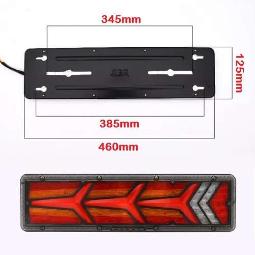 Full Complete Set of Two 24V LED Truck / Trailer Tail Lights With Arrows. Collections Are Allowed.