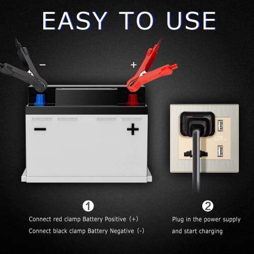 Automatic Battery Charger 12V 6A Smart Pulse Repair LCD Battery Charger. Collections are allowed