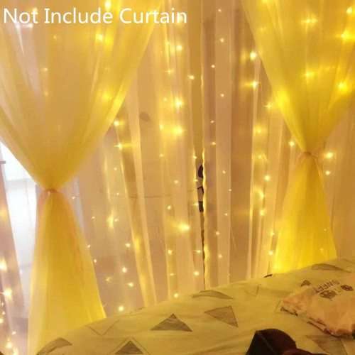 LED Decorative Fairy Curtain Lights Waterproof 220V AC in Warm White. Collections are allowed.