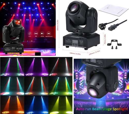 Professional Disco Moving Head GOBO Light DMX512 Stage Light, DJ Party Light. Collections Allowed.