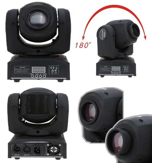 Professional Disco Moving Head GOBO Light DMX512 Stage Light, DJ Party Light. Collections Allowed.