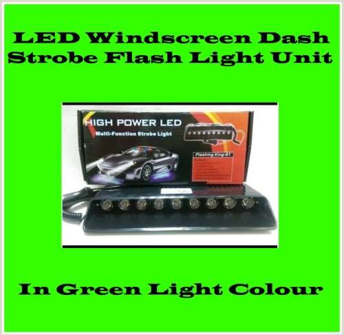 LED Vehicle Windscreen Dashboard Strobe Flash Dash Light Bar. Very Long Version. Collections Allowed