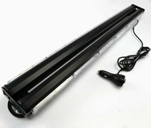 LED Double Sided Strobe Flash 900mm Emergency Light Bar Green Light Colour. Collections Are Allowed.