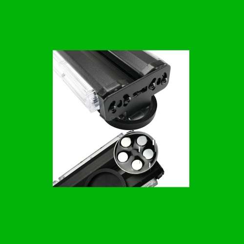 LED Double Sided Strobe Flash 900mm Emergency Light Bar Green Light Colour. Collections Are Allowed.