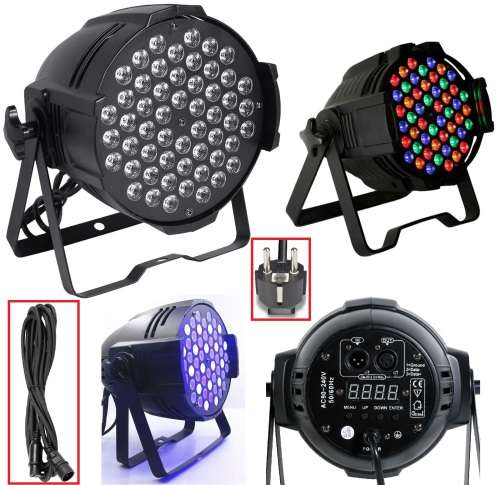 Professional Disco Stage DJ Party Wash LED Light DMX512 PARCAN RGBWA. Collections Are Allowed