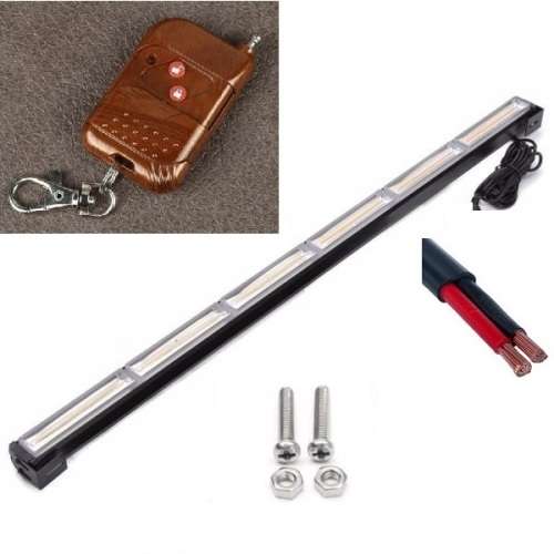 Cool White COB LED Vehicle Flash Strobe Light Bar. Remote Controlled. Collections Are Allowed