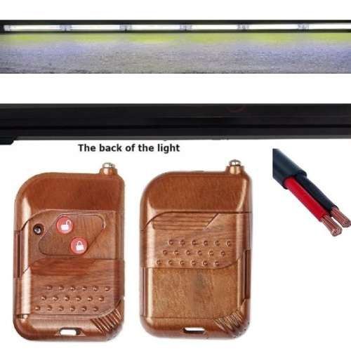 Cool White COB LED Vehicle Flash Strobe Light Bar. Remote Controlled. Collections Are Allowed