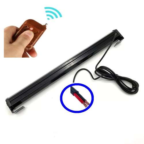 Cool White COB LED Vehicle Flash Strobe Light Bar. Remote Controlled. Collections Are Allowed