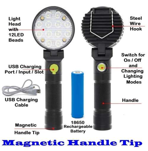 Multi-Function LED Hazard Warning, Emergency, General Purpose Working Light. Collections Are Allowed