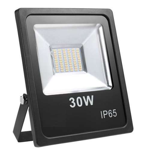 LED Floodlights: Cool White 30W 220V Black Slim Line. Collections Are Allowed.