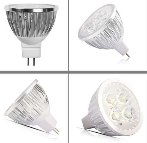 MR16 LED Downlight / Spotlight Bulbs 5W 12V Non-Dimmable, Aluminium Heat Sink. Collections Allowed.