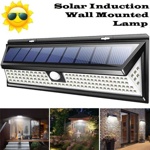 Solar Induction Wall LED Lamp With Motion Sensor. Collections Are Allowed.