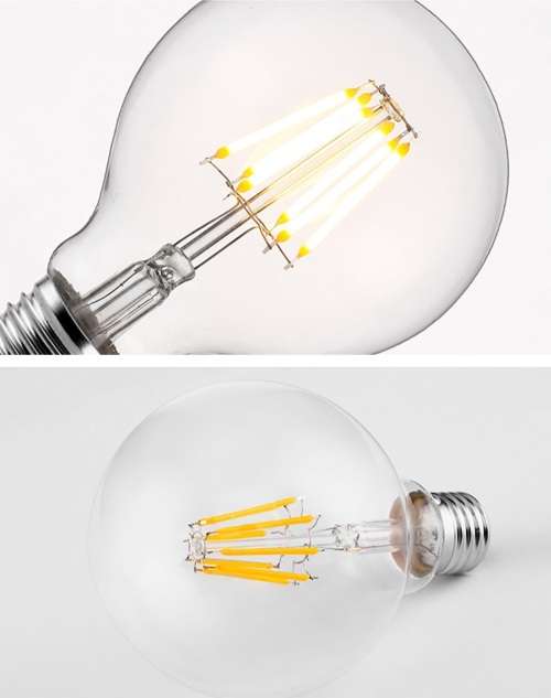 LED Light Bulbs: Filament COB LED Vintage G95 Design Light Bulbs. Collections Are Allowed.