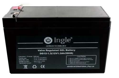 12V 1.3Ah Brand New Maintenance Free Rechargeable Battery. Collections are allowed.
