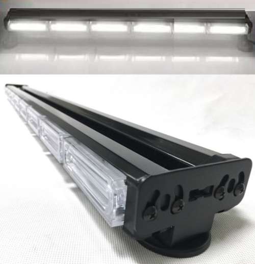 Cool White 900mm Double-Sided LED Vehicle Strobe Flash Light Bar. Collections Are Allowed.