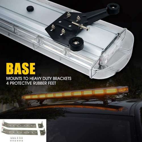 Breakdown Tow Truck Amber Orange Yellow Vehicle Strobe Roof Top Flash Light Bar. Collections Allowed