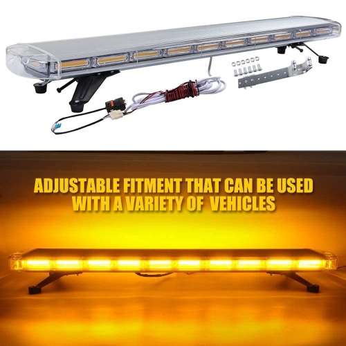 Breakdown Tow Truck Amber Orange Yellow Vehicle Strobe Roof Top Flash Light Bar. Collections Allowed