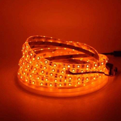 LED Strip Light SMD5050 5 Metres 12Volts Non-Waterproof in Orange Light Colour. Collections Allowed