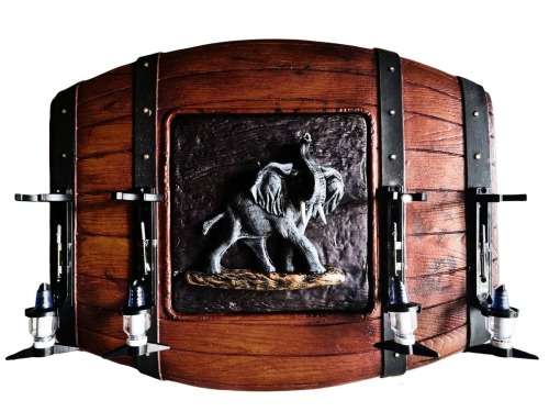 Bull Elephant Liquor Dispenser Flat Barrel with 4 Sets of Optics. Brand New. Collections Are Allowed