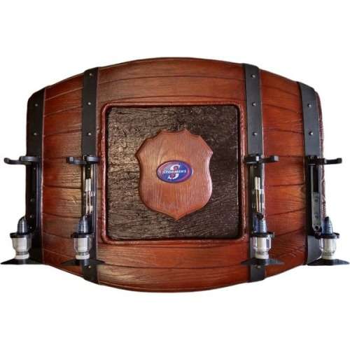 Stormers Rugby Flat Barrel Liquor Dispensers with 4 Sets of Optics. Brand New. Collections Allowed.