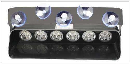 Remote Controlled LED Strobe Cool White Vehicle Flash Dashboard / Visor Light. Collections Allowed.