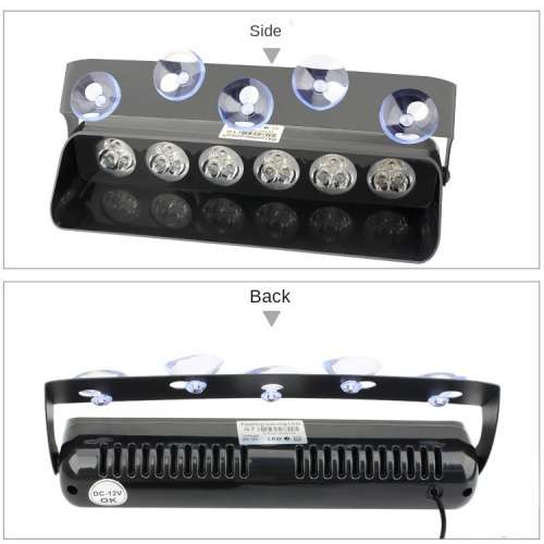 Remote Controlled LED Strobe Cool White Vehicle Flash Dashboard / Visor Light. Collections Allowed.