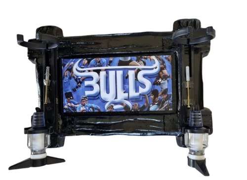 Liquor Dispensers: Blue Bulls Rugby with 2 Sets of Optics. Brand New Products. Collections Allowed.