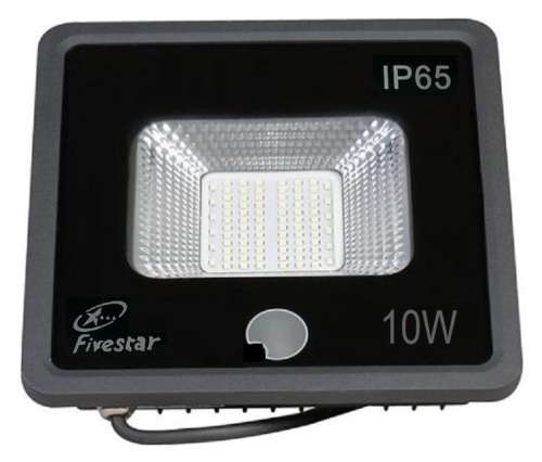LED Floodlights: Built-In Auto Day Night Sensor 10W 220V Black Slim Line. Collections are allowed.
