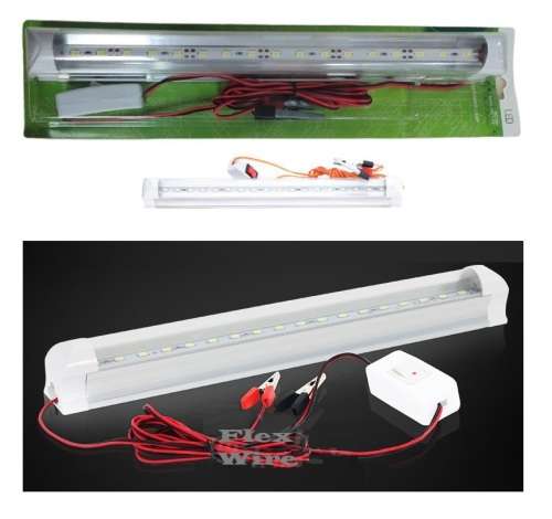 LED Tube Light 12V with Wiring and On / Off Switch. Ideal for Load Shedding. Collections Allowed.
