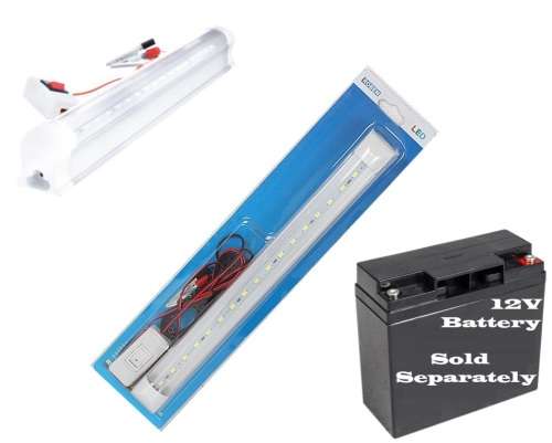 LED Tube Light 12V with Wiring and On / Off Switch. Ideal for Load Shedding. Collections Allowed.