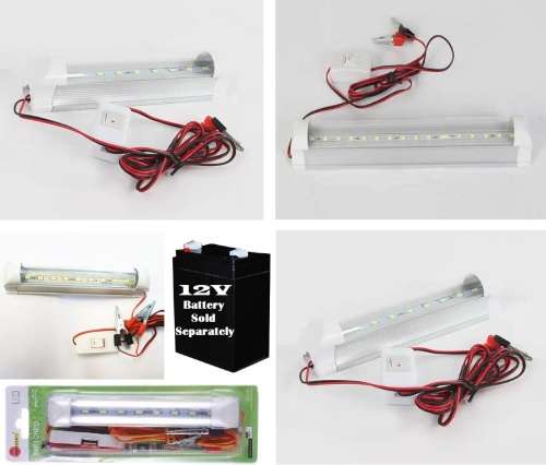 LED Tube Light 12V with Wiring and On / Off Switch. Ideal for Load Shedding. Collections Allowed.