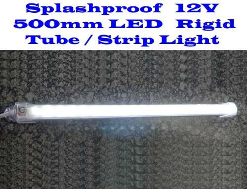 LED Tube Light 12V with Wiring and On / Off Switch. Ideal for Load Shedding. Collections Allowed.