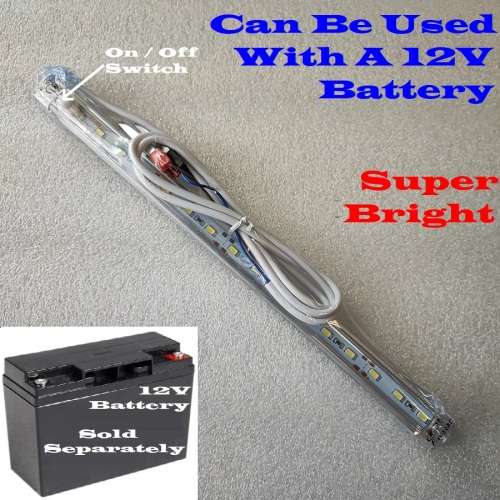 LED Tube Lights: 12V LED Tube Lamps With On/Off Switch. Loadshedding Buster. Collections Allowed.