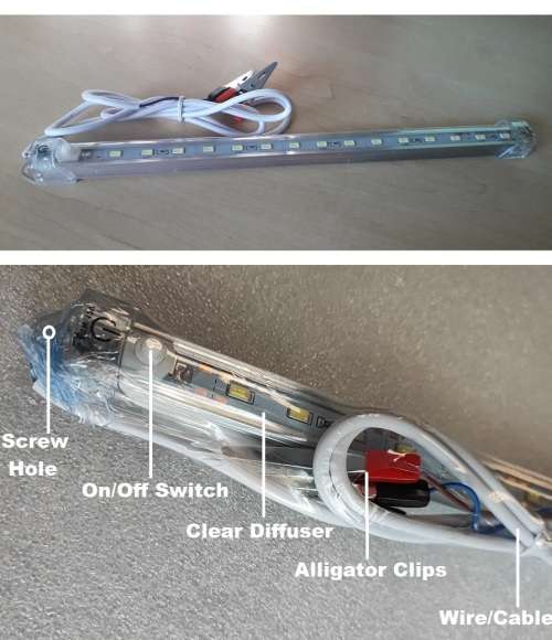 LED Tube Lights: 12V LED Tube Lamps With On/Off Switch. Loadshedding Buster. Collections Allowed.