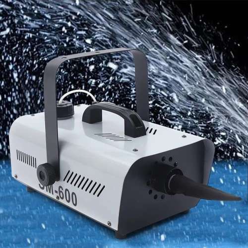 600W Snow Making Machine, Wireless Remote Control Snowflake Maker 220V. Collections Are Allowed.