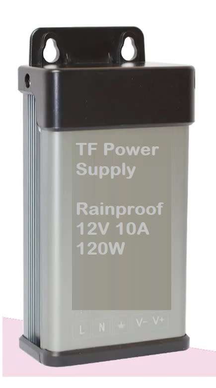 Rainproof AC To DC Power Supply Unit, Regulated Switching Transformer. Collections Are Allowed.